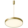 Wisząca LAMPA metalowa ORBITAL 5361-860RP-GD-3 Italux metalowa OPRAWA zwis LED 24W 3000K złoty