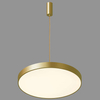 Wisząca LAMPA metalowa ORBITAL 5361-860RP-GD-3 Italux metalowa OPRAWA zwis LED 24W 3000K złoty