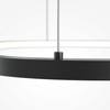Wisząca lampa okrąg Glint MOD072PL-L28B3K1 LED 24W czarna