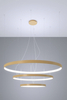 Żyrandol wiszący koła Rio TH.269 Thoro LED 150W 4000K modern złoty