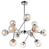 LAMPA wisząca BEST 30-64806 Candellux szklana OPRAWA zwis molekuły kule balls sticks przezroczyste
