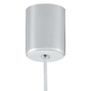 Hygge LAMPA wisząca MERIDA 10409111 Kaspa kulista OPRAWA szklany ZWIS skandynawska kula ball chrom przezroczysta koralowa