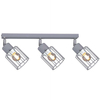 Plafon LAMPA loftowa K-4582 Kaja metalowa OPRAWA druciana sufitowa regulowane reflektorki szare