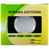 LAMPA sufitowa MOON OLAL 301864 Polux podtynkowa OPRAWA kwadratowa LED 6,5W do zabudowy IP40 szczotkowany czarny