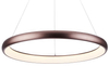 Wisząca ledowa lampa Antonio AZ5065 80W z pilotem brązowa 