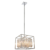 Lampa wisząca glamour Acadia 81930 Endon kryształowa crystal kwadratowa chrom