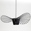 Ażurowa lampa wisząca Sombrero ST-8052-80 Step metal welur czarna