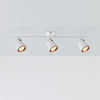 Plafon LAMPA sufitowa SOLANGE 5047 Rabalux regulowana OPRAWA metalowa LED 18W 3000K reflektorki tuby białe złote