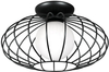Lampa sufitowa KRONOS MLP4425 druciana do salonu czarna