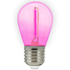 Żarówki LED 2 sztuki do girlandy zew. Neon 322227 Polux 36V różowe