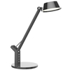 Biurkowa LAMPA stojąca URSINO 58422B Globo metalowa LAMPKA stołowa LED 8W 3000K - 6300K z portem USB czarna