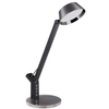 Biurkowa LAMPA stojąca URSINO 58422B Globo metalowa LAMPKA stołowa LED 8W 3000K - 6300K z portem USB czarna