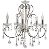 Żyrandol LAMPA wisząca AURORA 35-96152 Candellux pałacowa OPRAWA z kryształkami zwis na łańcuchu glamour maria teresa chrom
