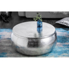 Stolik kawowy Orient Storage 40232 zdejmowany blat srebrny