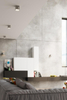 LAMPA sufitowa SL.0399 betonowa OPRAWA kostka downlight szara