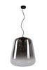Wisząca lampa loft Gloria do przedpokoju przydymiona