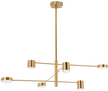 Nowoczesna lampa wisząca Piazetta MSE010100124 złota