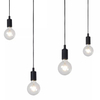 Wisząca lampa industrialna Fix Multiple pająk czarny