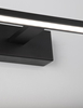 Łazienkowa lampa ścienna Inirida listwa LED 30W czarna