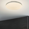 Plafon LAMPA sufitowa OSCAR 3345 Rabalux okrągła OPRAWA natynkowa LED 18W 3000K z efektem gwiazd biała brązowa