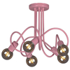 Plafon LAMPA sufitowa K-4519 Kaja loftowa OPRAWA metalowa do pokoju dziecięcego sticks różowa