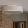 Plafon LAMPA sufitowa QUINCE L 1_C 5902429652790 Sotto Luce abażurowa OPRAWA plafoniera okrągła biała