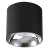 Okrągła lampa sufitowa Vaiolett DL15B-NW Abigali downlight LED 15W 4000K czarny