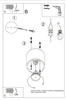 LAMPA sufitowa SL.0488 okrągła OPRAWA natynkowa tuba downlight beton
