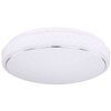 LAMPA sufitowa KALLE 48408-18 Globo okrągła OPRAWA metalowa LED 18W 3000K plafon biały chrom