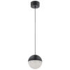 Wisząca lampa nad stół QN-MOONLIT-P-MBK kula czarna