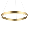 Wisząca lampa LED Midway LP-033/1P Light Prestige do salonu 3000K 35W złota