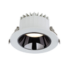 Wpust LAMPA łazienkowa KEA 8773 Nowodvorski okrągła OPRAWA sufitowa LED 20W 3000K metalowa IP44 biała