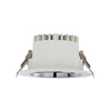 Wpust LAMPA łazienkowa KEA 8773 Nowodvorski okrągła OPRAWA sufitowa LED 20W 3000K metalowa IP44 biała