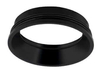 Czarny ring ozdobny do lampy Tub pierścień okrągły oczko