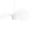 Wisząca lampa kapelusz Capello DW8098/M/WHITE King Home jadalniana lampa druciana biała