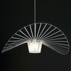 Wisząca lampa kapelusz Capello DW8098/M/WHITE King Home jadalniana lampa druciana biała