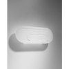 Biała lampa ścienna SL.0931 nowoczesny kinkiet do salonu