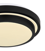 Plafon łazienkowy Gregory 41762BS czujnik LED 18W czarny