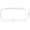 Plafon LAMPA sufitowa CRYSTAL C0076-06X-F4FZ Zumaline szklana OPRAWA z kryształkami krople deszcz chrom