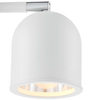 Plafon LAMPA sufitowa SPARK 50785601 Kaspa metalowa OPRAWA regulowane kopuły reflektorki na listwie białe