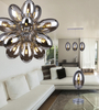 Wisząca lampa nowoczesna Diana 3-punktowa do jadalni chrom