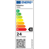 Biała plafoniera Eldrick 3086 kwadratowa lampa LED 24W 4000K biurowa