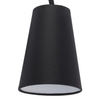 Abażurowa lampa ścienna Wire 2447 TK Lighting okrągła metalowa czarna