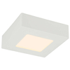 Plafon LAMPA sufitowa SVENJA 41606-9D Globo kwadratowa OPRAWA łazienkowa LED 9W 3000-6000K kinkiet IP44 biały