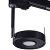 LAMPA sufitowa FUSSA IL 6620 Shilo okrągła OPRAWA metalowa LED 10W 3000K do 3-fazowego systemu szynowego czarna
