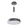 Wisząca lampa czarna Monza AZ2496 okrągła LED 50W nad łóżko