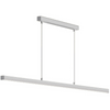 Wisząca listwa Pietra 513301101-22 Elkim LED 24W 3000K nad wyspę srebrna