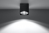 LAMPA sufitowa SL700 metalowa OPRAWA kostka downlight czarny