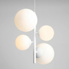 Wisząca lampa modernistyczna BLOOM 1091L Aldex kule balls do sypialni