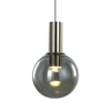 LAMPA wisząca ARIA MD17012002-1A Italux szklana OPRAWA zwis LED 6W 3000K kula ball przydymiona